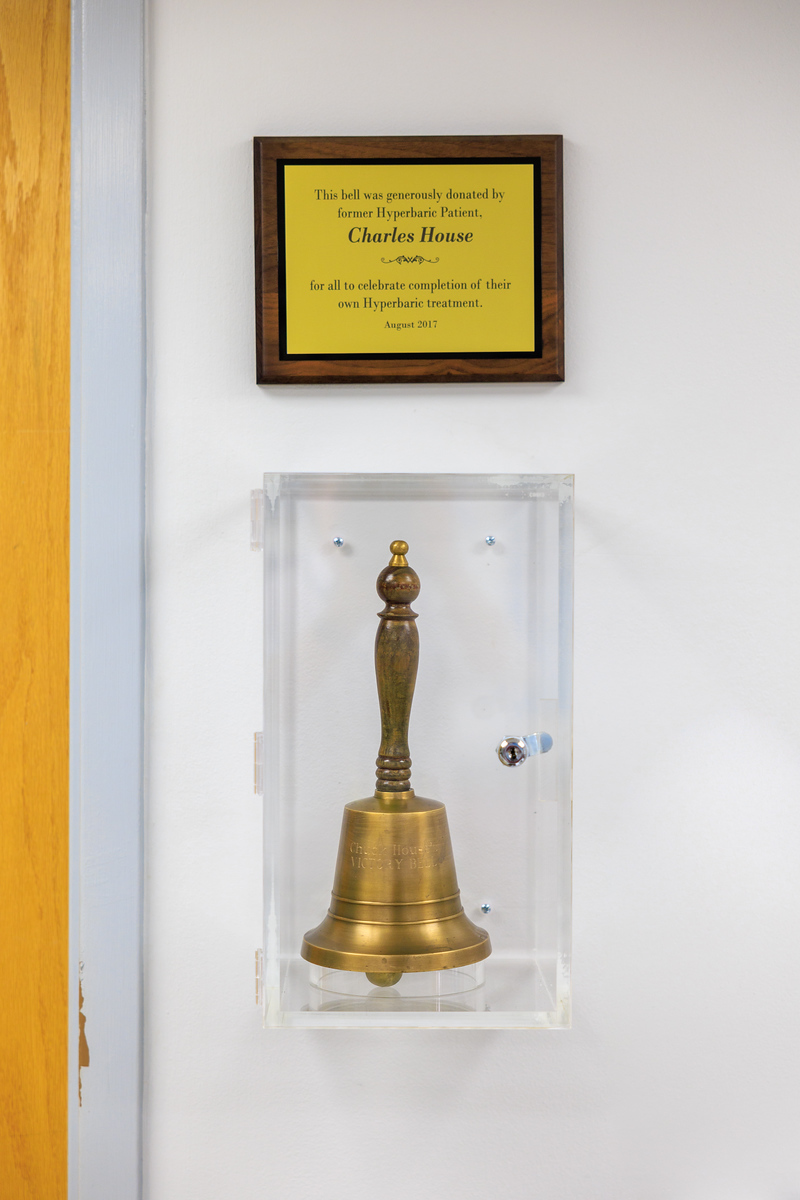 celebration bell for completion of treatment